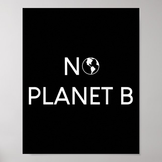 Affiche Pas de protection de l'environnement de la planète (Devant)