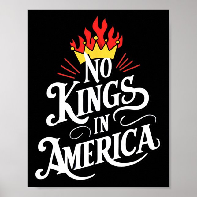 Affiche Pas De Rois Aux Etats-Unis Décision De La Cour Dém (Devant)