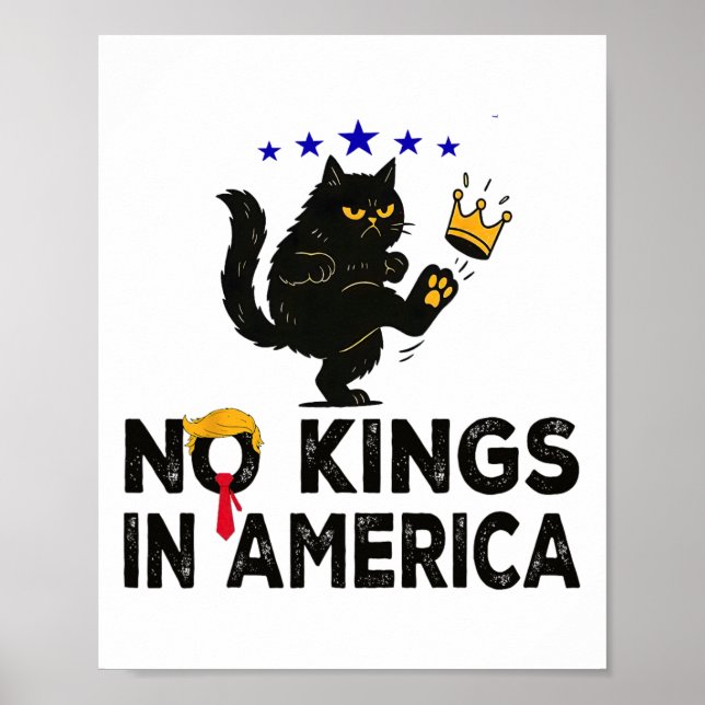 Affiche Pas De Rois En Amérique Nous Le Peuple Chemise Pol (Devant)