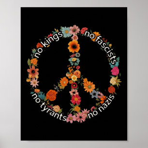 Affiche Pas de rois ni de fascistes ni de tyrans ni de naz