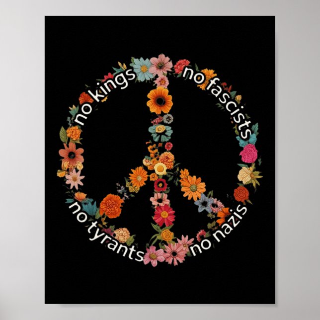 Affiche Pas de rois ni de fascistes ni de tyrans ni de naz (Devant)