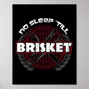 Affiche Pas de sommeil jusqu'à Brisket - Funky Barbecue Gr