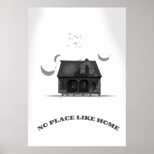 Affiche Pas d'endroit comme la maison