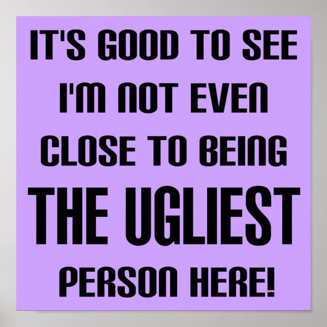 Affiche Pas l'affiche la plus horrible (Devant)