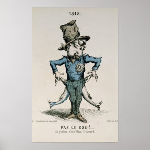 Affiche Pas le sou ! Mlle Howard'de chez de j'allais de SI