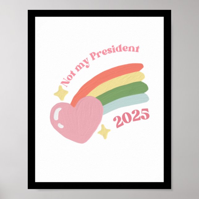 Affiche Pas mon président 2025 1 (Devant)