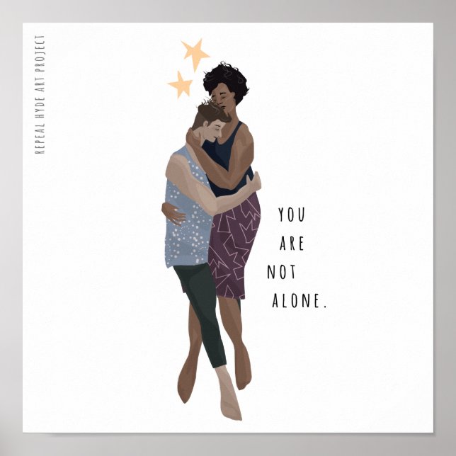 Affiche Pas seul mini-poster (Devant)