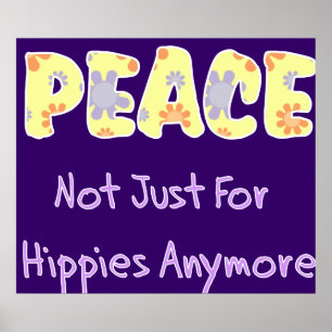 Affiche Pas Seulement Pour Les Hippies