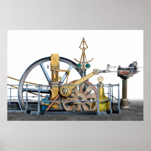 Affiche Pas une machine de vapeur…