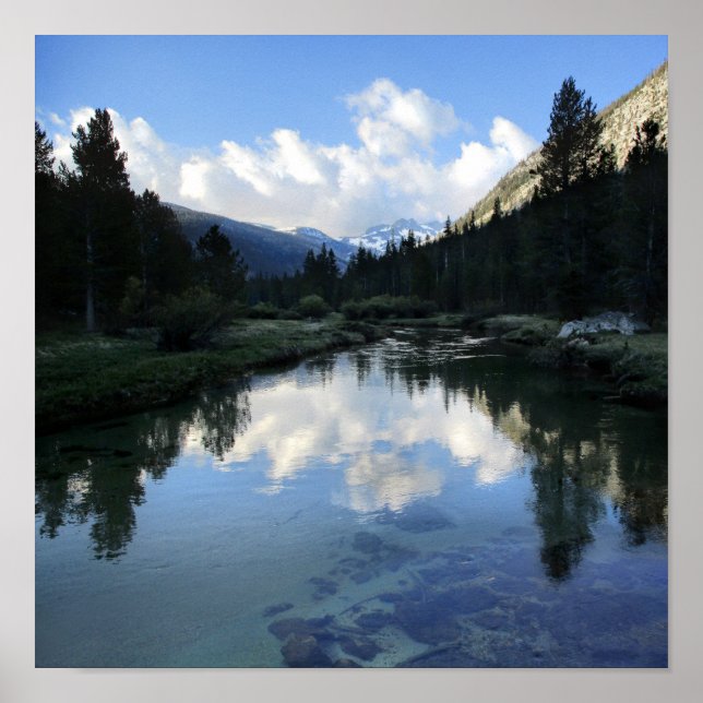 Affiche Pass Donahue de Lyell Fork - John Muir Trail (Devant)