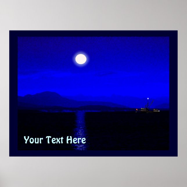 Affiche Passage au clair de lune (Devant)