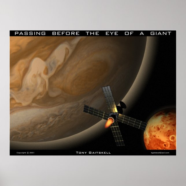 Affiche Passage devant l'oeil d'un géant (Devant)