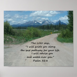 Affiche Passerelle de montagne