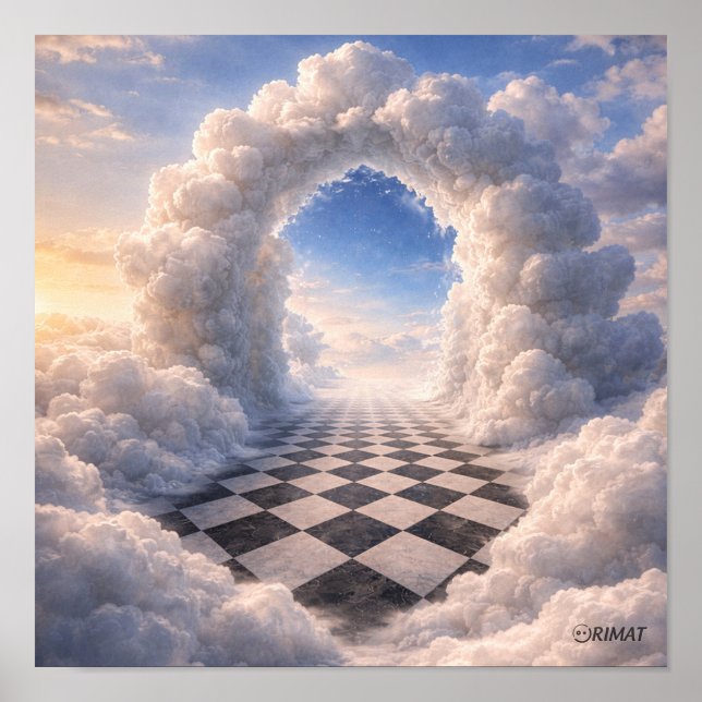 Affiche Passerelle de Nuages (Devant)