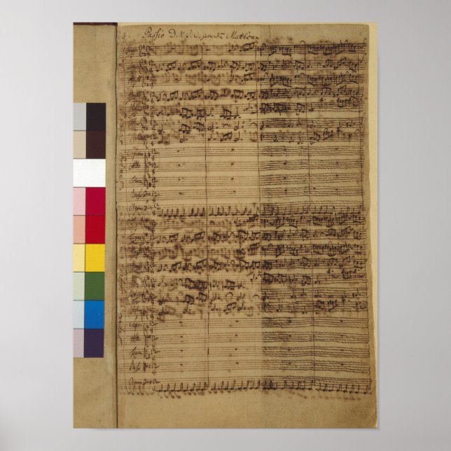 Affiche Passio Domini nostri J.C. secundum (Devant)