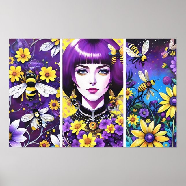 Affiche Passion violette (Devant)