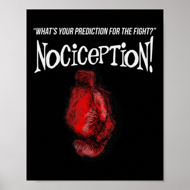 Affiche Passionné de cinéma de boxe Anatomie Étudiant en b (Devant)