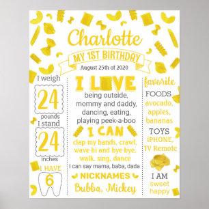 Affiche Pasta Anniversaire 1064