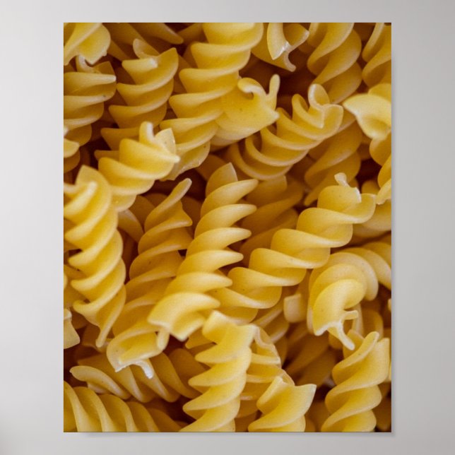 Affiche Pasta Fusilli Noodles (Devant)