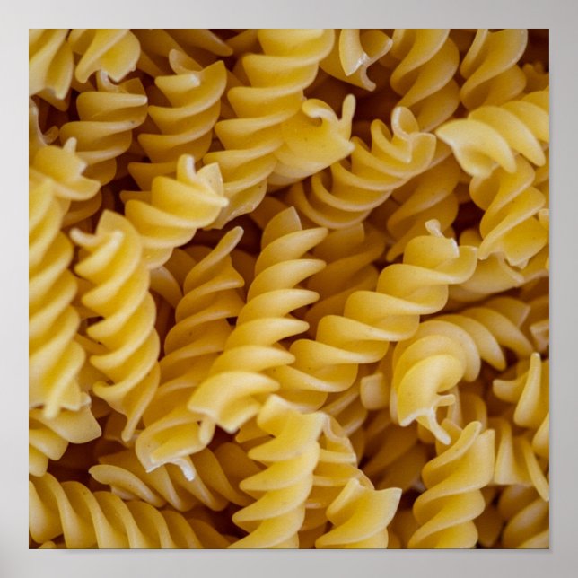 Affiche Pasta Fusilli Noodles (Devant)