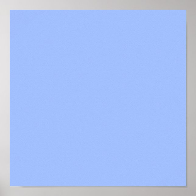 Affiche Pastel Blue (solid color)  (Devant)