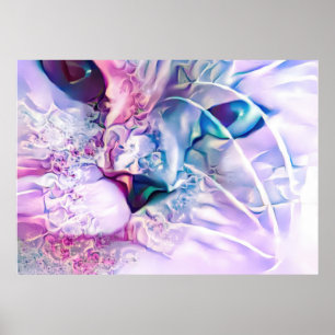 Affiche Pastel Cat Dreamscape