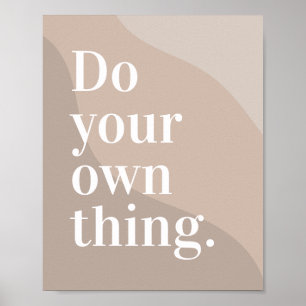 Affiche Pastel Colours Minimaliste Motivation moderne