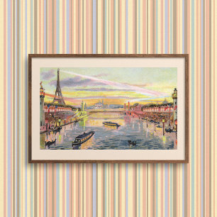 Affiche Pastel de Paris (Mat)