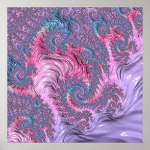 Affiche Pastel Fractal