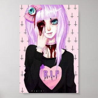 Affiche Pastel goth