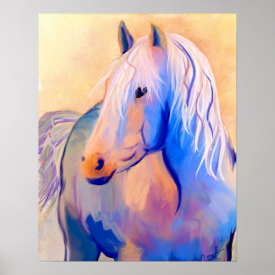 Affiche Pastel Horse