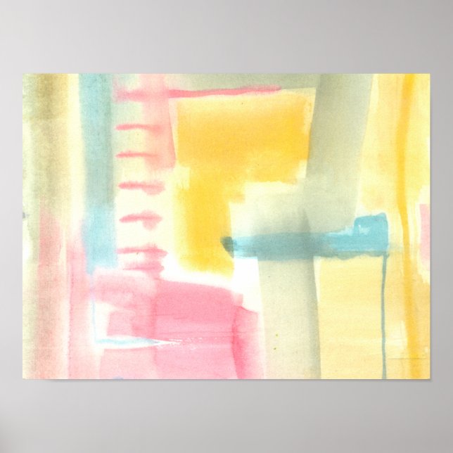 Affiche Pastel Luxe I (Devant)