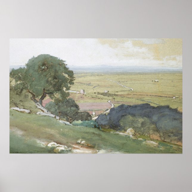 Affiche Pastel Paysage Art (Devant)