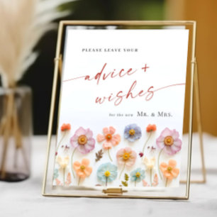 Affiche Pastel Pink Bohemian Fleurs sauvages Conseils & Vo