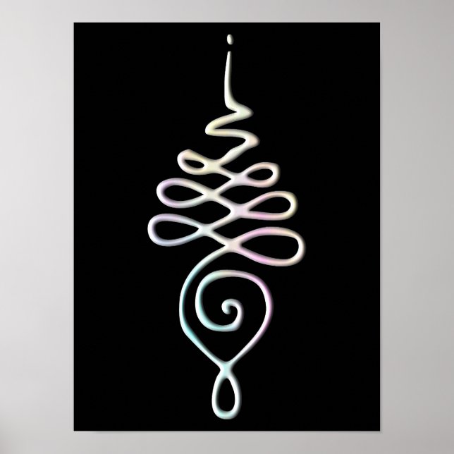 Affiche Pastel Unalome (Devant)