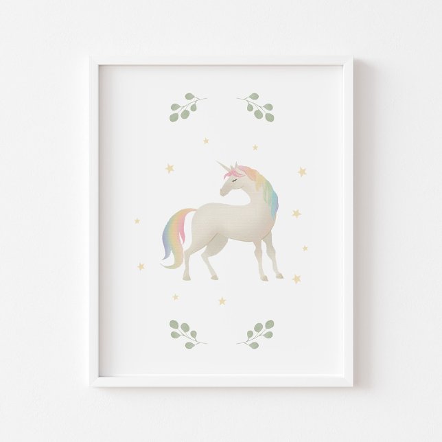 Affiche Pastel Unicorn (Créateur téléchargé)