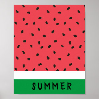 Affiche Pastèque
