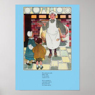 Affiche Pat-a-cake, pat-a-cake, l'homme de Baker