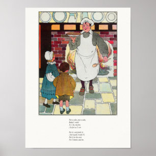 Affiche Pat-a-cake, pat-a-cake, l'homme de Baker