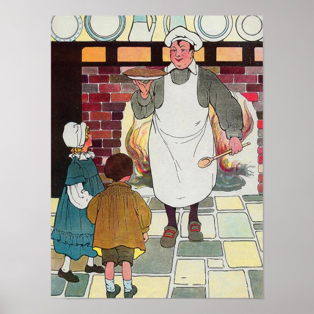 Affiche Pat-a-cake, pat-a-cake, l'homme de Baker (Devant)