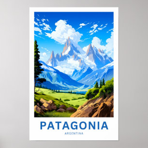Affiche Patagonie Argentine - Imprimer