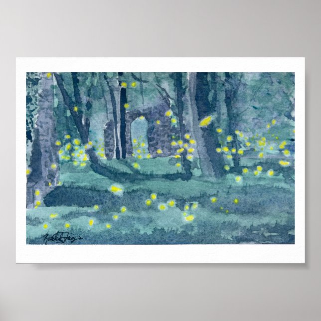 Affiche Patapsco Valley Fireflies (Devant)