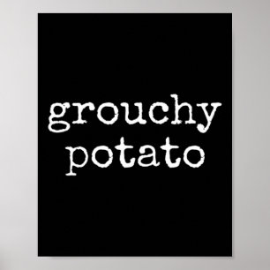 Affiche Patate Douce Et Patate Grognon