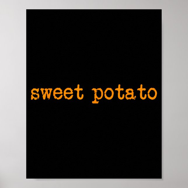 Affiche Patate Douce Et Patate Un Peu Grossière  (Devant)