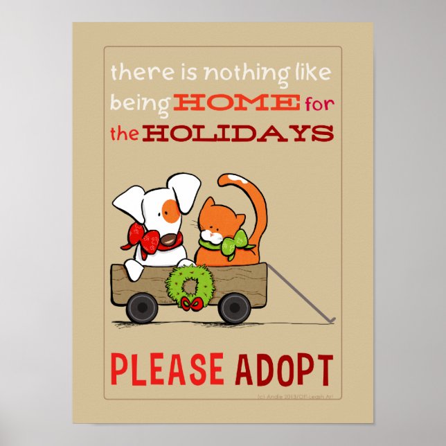 Affiche Patch d'adoption pour animaux de compagnie n Rusty (Devant)