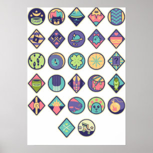 Affiche Patches Lumberjanes