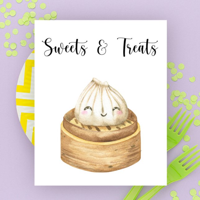 Affiche Pâté chinois - baby shower friandises et douceurs (Créateur téléchargé)