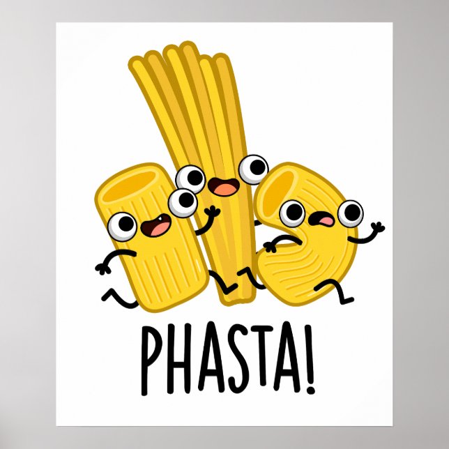 Affiche Pâte Pasta Rapide Faisée Phasta (Devant)