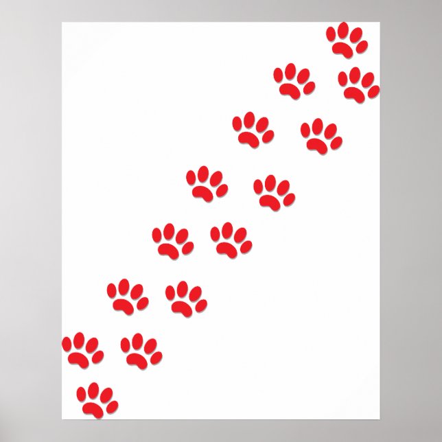 Affiche Pâtes de chat (Devant)