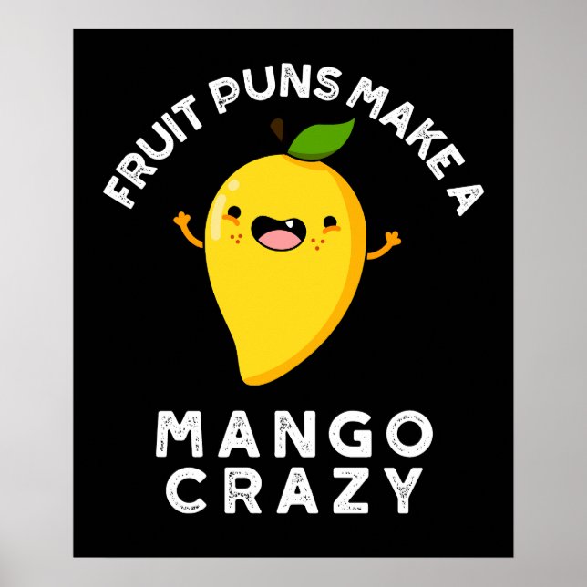 Affiche Pâtes De Fruit Faire Un Mango Crazy Dark BG (Devant)